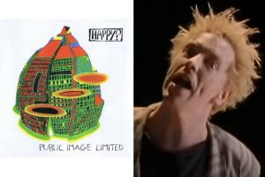 Capa de Happy e John Lydon no clipe de Seattle
