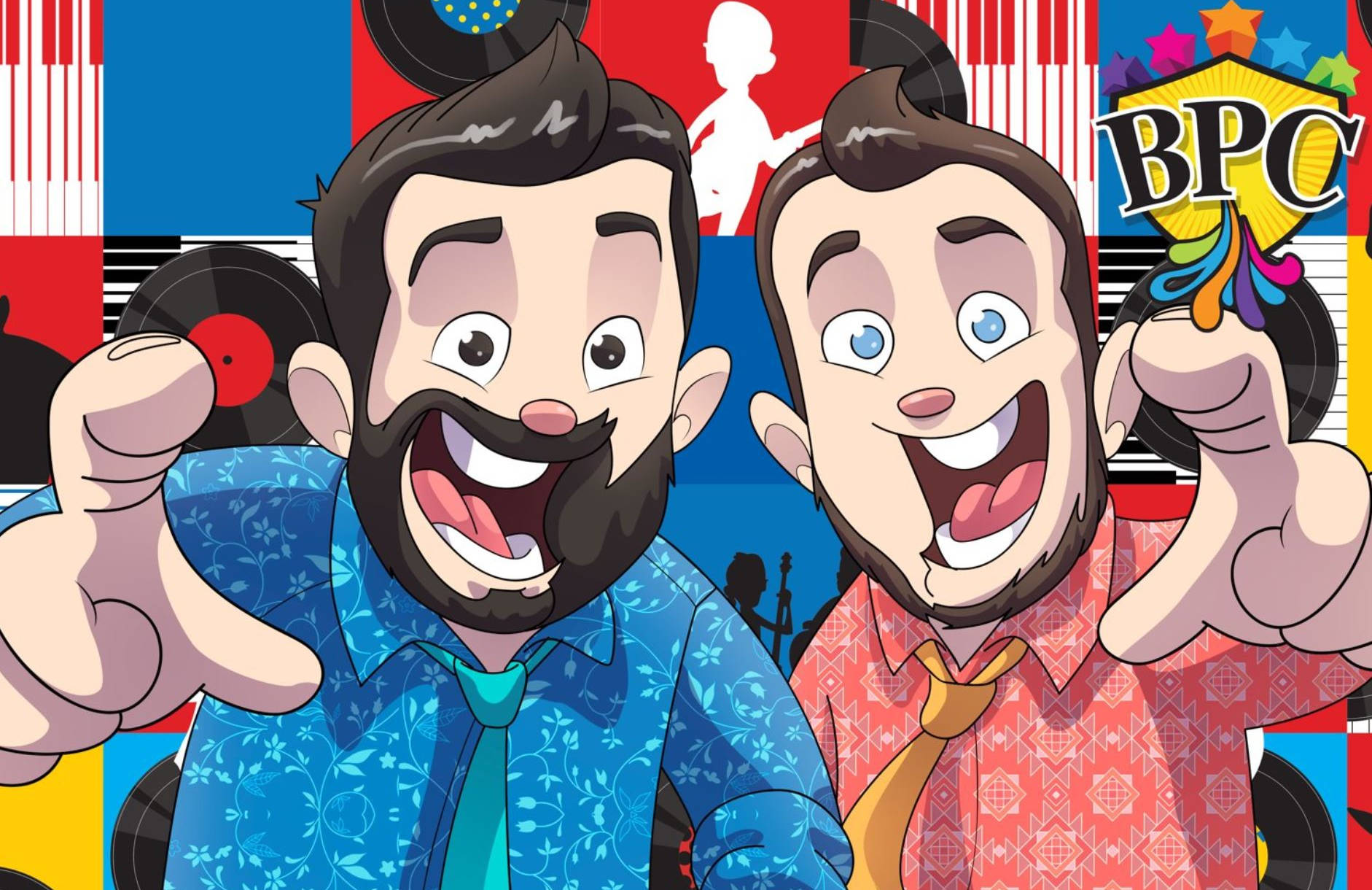 Imagem de promoção do Beatles para Crianças