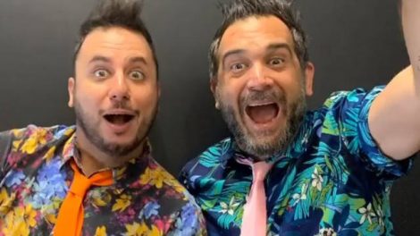 Gabriel Manetti e Fabio Freire, idealizadores do Beatles para Crianças