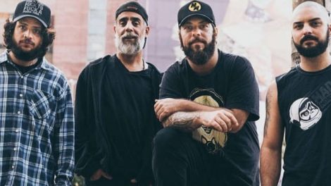 PH Barcellos, Capoo Polacco, Felipe Cazaux e Renan Maia, da Mad Monkees