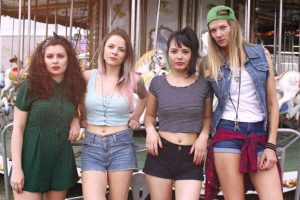 Ale Labelle, Dani Buarque, Daniely Simões e Joan Bedin, da The Mönic (Marcelle Stavale)