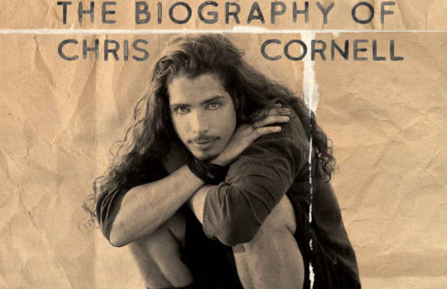 Detalhe da capa da nova biografia de Chris Cornell (Reprodução)