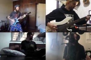 Komodo Queens em clipe gravado virtualmente (Reprodução)