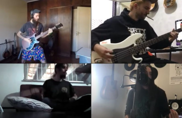 Komodo Queens em clipe gravado virtualmente (Reprodução)