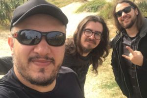 Celso Costa, Juliano Ribeiro e Henrique Bertol, da banda Bad Bebop