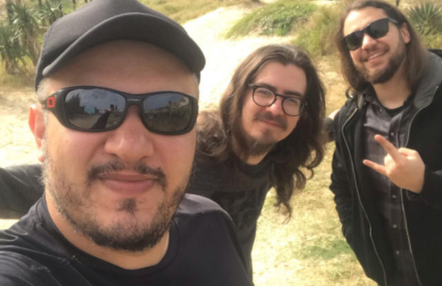 Celso Costa, Juliano Ribeiro e Henrique Bertol, da banda Bad Bebop