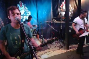 A banda Imperial Pilots no 3 Pipe Rock Fest (Reprodução)