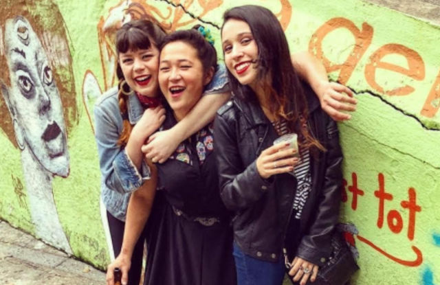 O trio Time Bomb Girls (Reprodução)