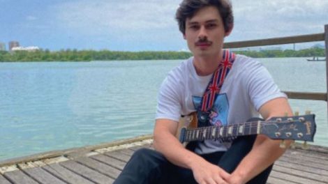 O músico João Pedro Leite (Reprodução)