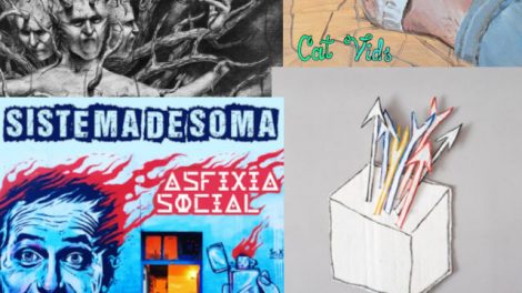 Detalhes das capas de álbuns de 2020 (Reprodução)