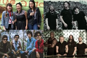 Time Bomb Girls, Jupta, Vivendo do Ócio e Sepultura (Reprodução)