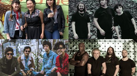 Time Bomb Girls, Jupta, Vivendo do Ócio e Sepultura (Reprodução)