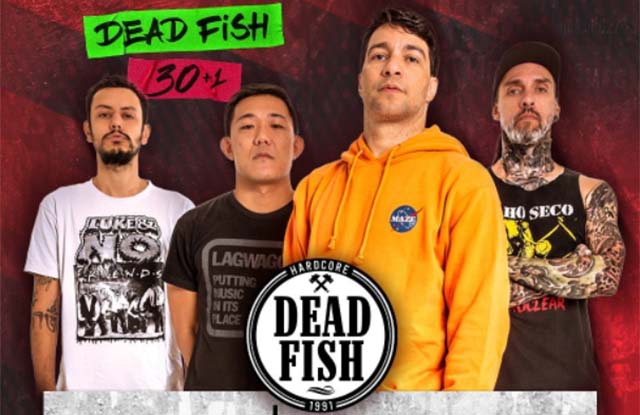 Dead Fish está na estrada com a turnê 30+1 (Divulgação)