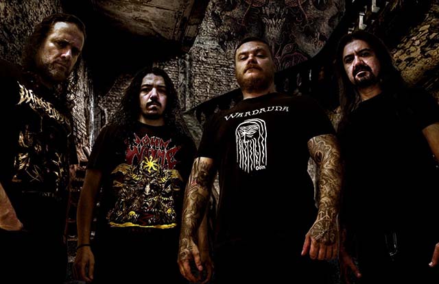 A banda Warshipper, que lançou Essential Morphine, seu quarto álbum de estúdio